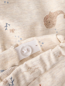 NAME IT Bukser Flap Peyote Melange